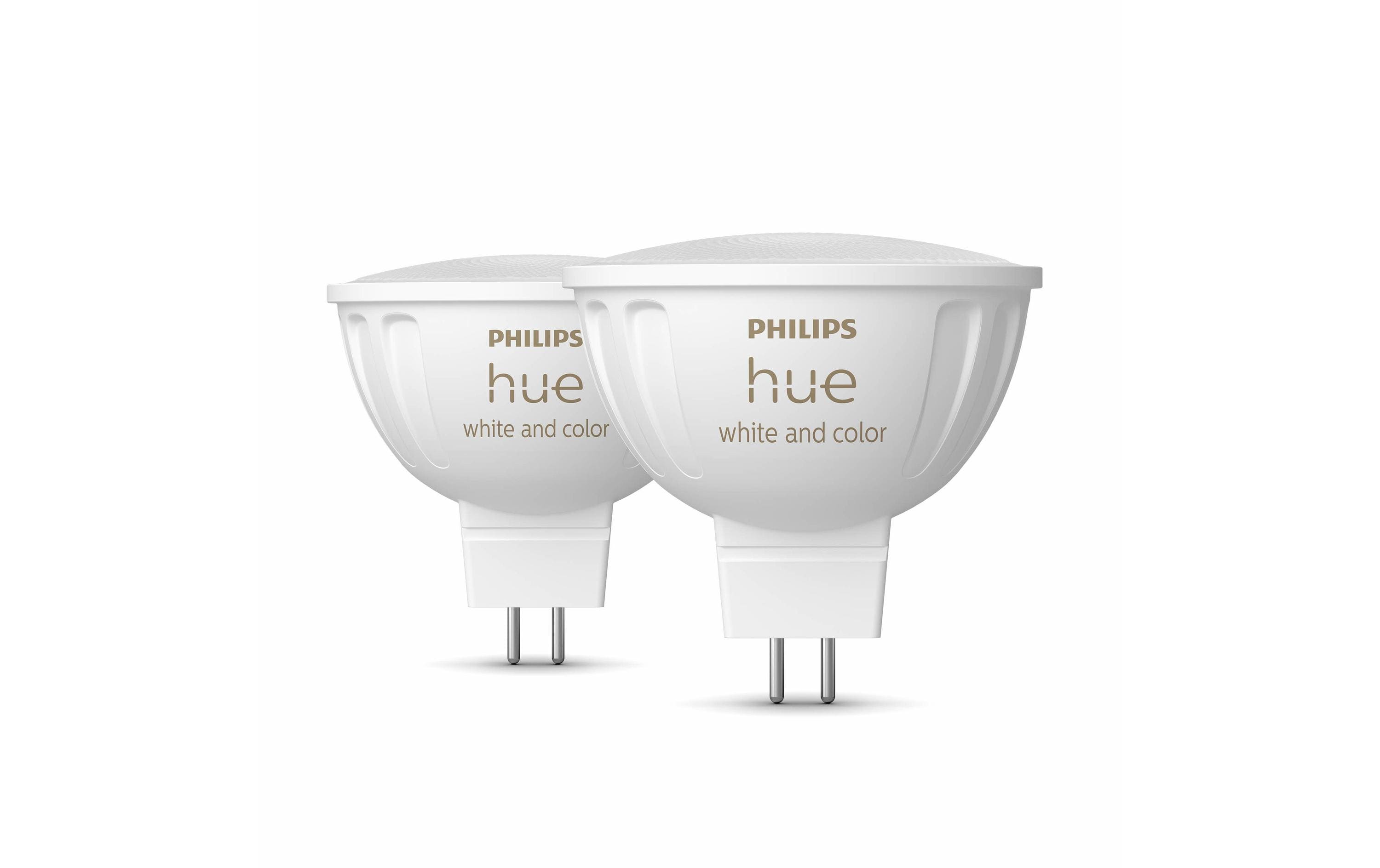 1613742_1 - Mediatech Philips Hue White & Color Ambiance MR16, 2x 400lm, Doppelpack