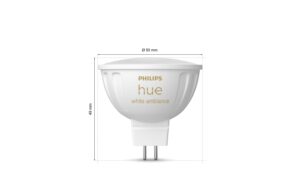 Philips Hue White Ambiance MR16, 400lm, Einzelpack