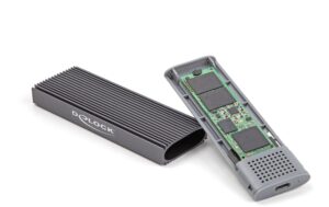 1613911_6 - Mediatech Delock Externes USB Type-C Combo Gehäuse M.2 NVMe PCIe, SATA SSD