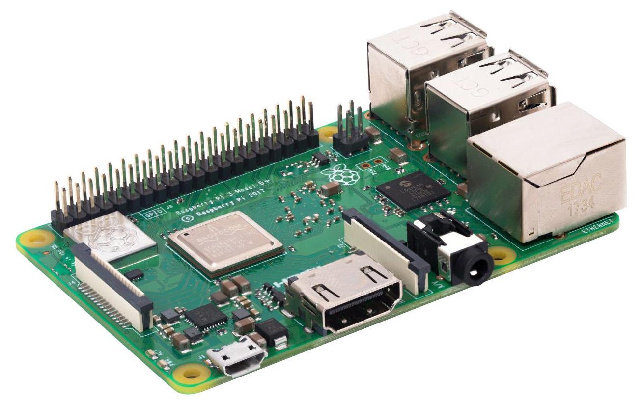 1614402 - Mediatech Raspberry Pi 3 Model B+ 1GB, (Pi 3B+) Quadcore 1.4Ghz, 1GB, WLAN-AC,ohne Gehäuse
