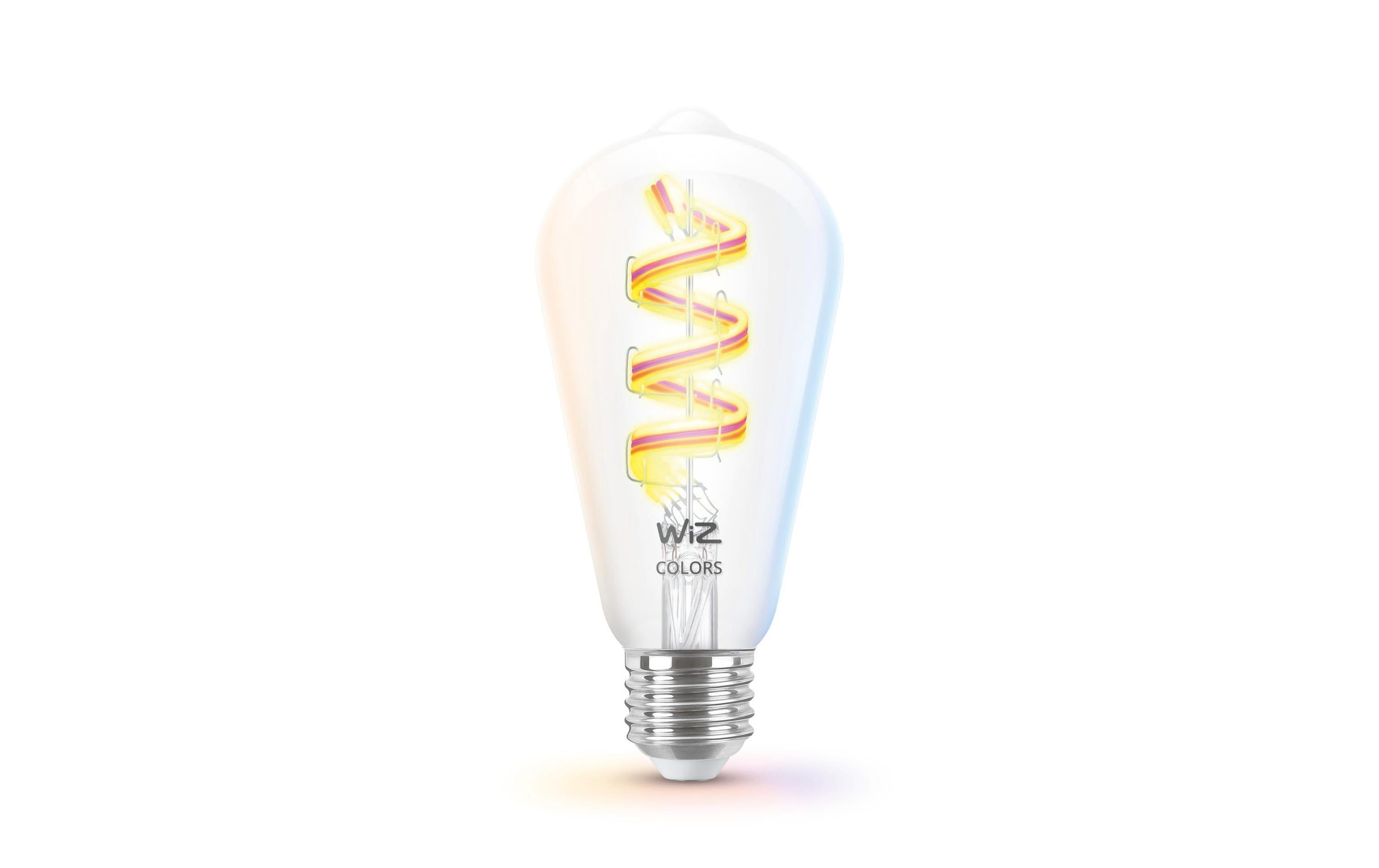 1614754_1 - Mediatech WiZ ST64 E27 Tunable White & Color 60W 2200-6500K Einzelpack