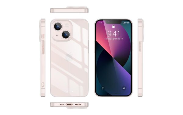 1615158_3 - Mediatech Nevox StyleShell Flex Backcove Transparent für iPhone 15 Plus