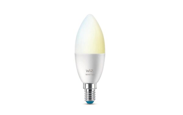 WiZ Leuchtmitte  Tunable White C37 40W, E14, Doppelpack