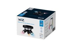 WiZ IMAGEO 3er Spots Tunable White & Color 1035lm Schwarz