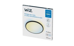 1615268_2 - Mediatech WiZ SuperSlim Deckenleuchte Tunable White 2450lm Schwarz