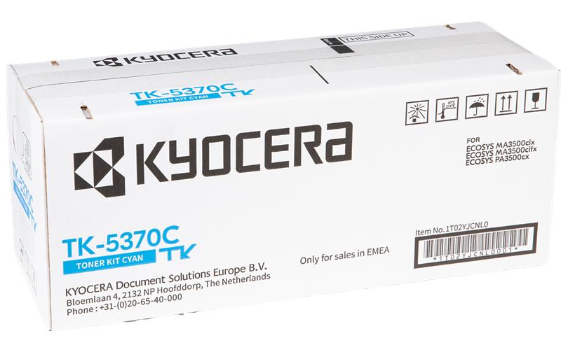 1615329 - Mediatech Toner Kyocera TK-5370C cyan, ca. 5000 S. zu PA3500,MA3500