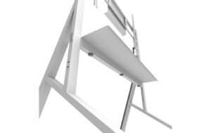Neomounts FL50-525WH1 Floor Stand white (height: 106-136 cm)