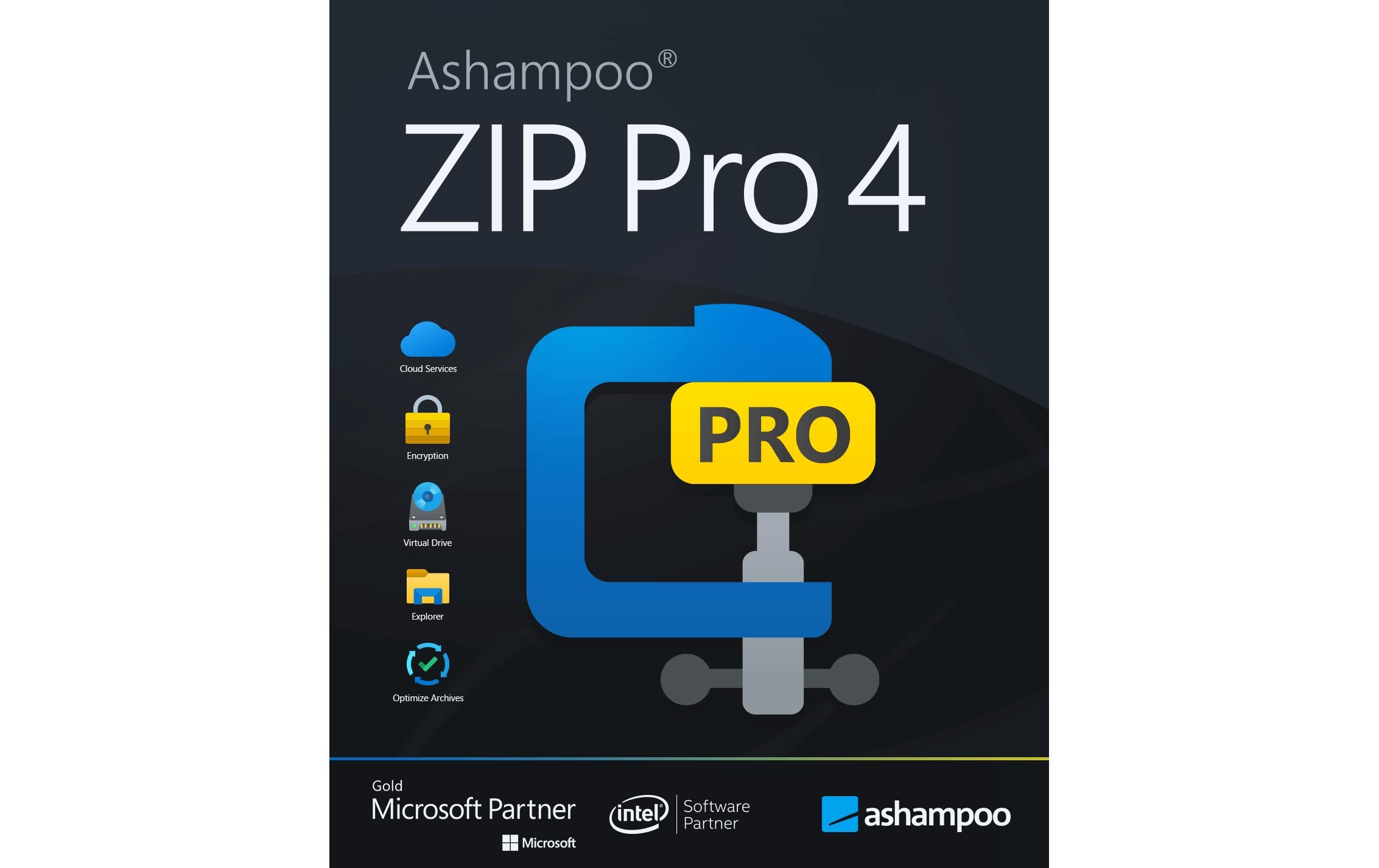 1615818 - Mediatech Ashampoo ZIP Pro 4 ESD, Vollversion, 1 PC kaufen Schweiz | Mediatech.ch