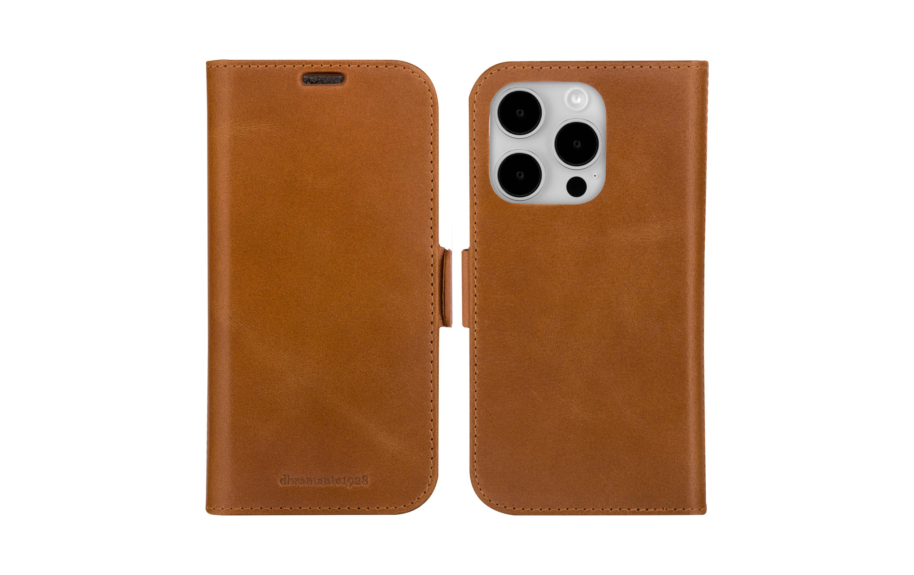 1616210_1 - Mediatech dbramante Lynge Case Tan iPhone 15 Pro Max