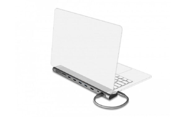 1619292_2 - Mediatech Delock 87895 Dockingstation USB-C 4K - HDMI, USB 3.2 Gen 1, LAN, SD, PD 3.0