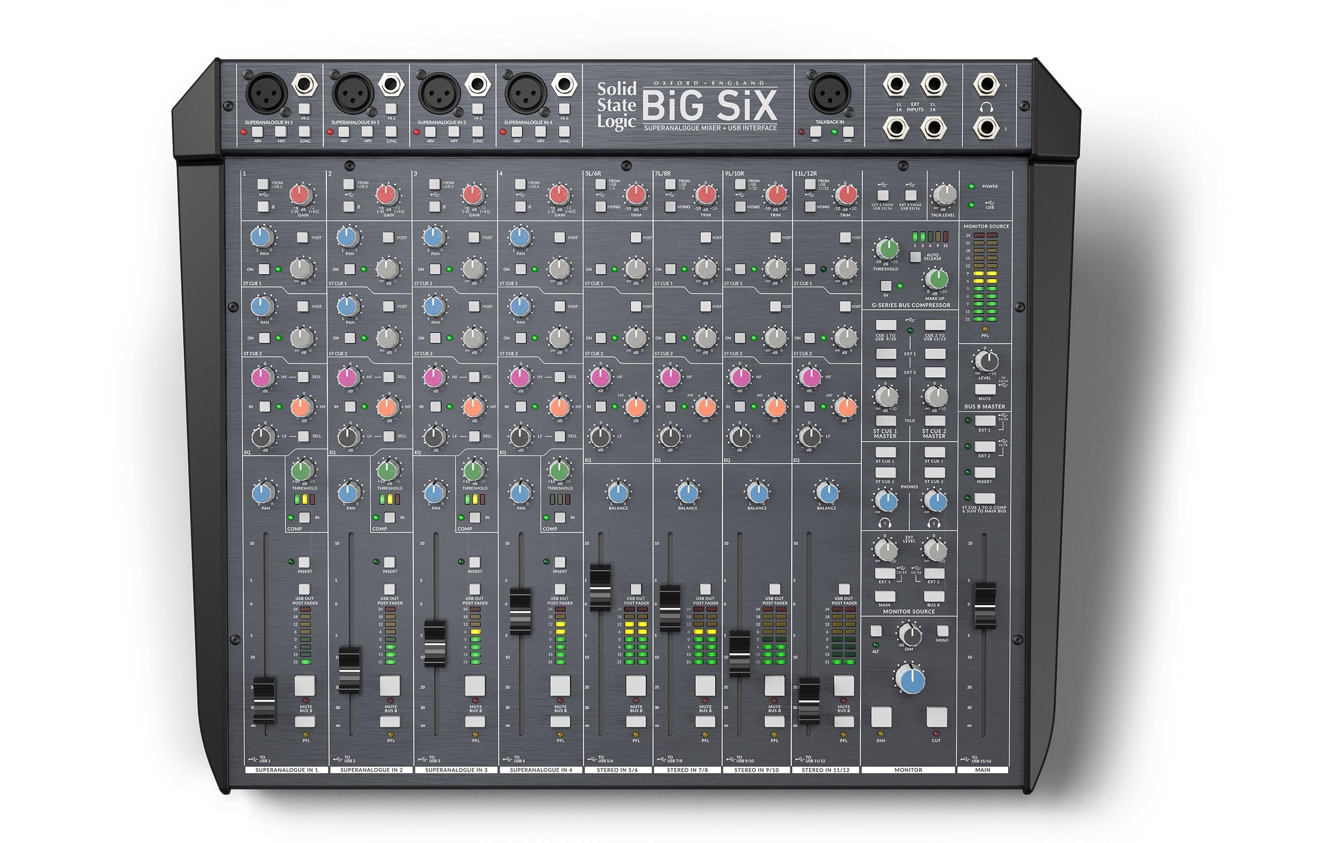 1619517_1 - Mediatech Solid State Logic BiG SiX 12 Kanal Studio Mixer