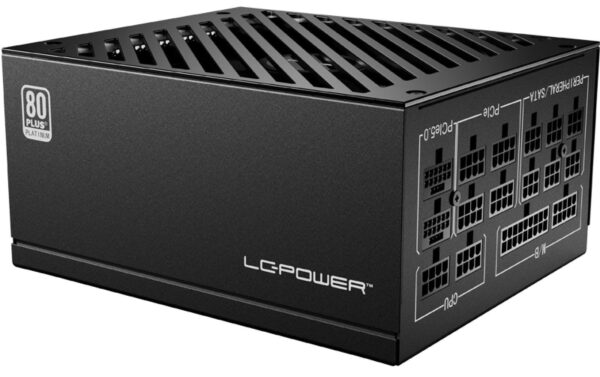 Netzteil LC Power, LC850P V3.0 Platinum 80+ Plat, vollmodular, schwarz
