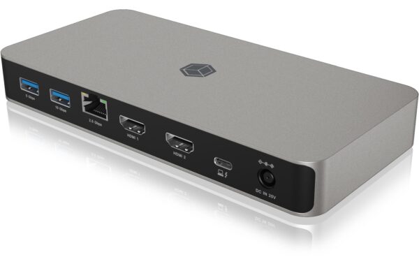 1620725_3 - Mediatech ICY BOX IB-DK2880-C41 Dockingstation zweifache Videoausgang