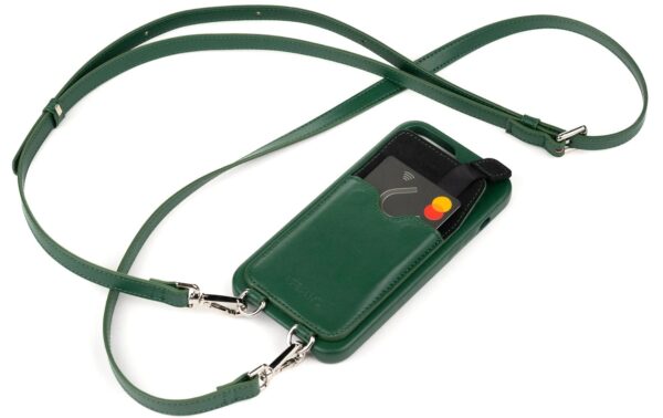 Urbany's Handykette+ Racing Green iPhone 15 Pro Max