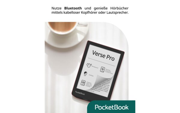 1622684_4 - Mediatech PocketBook Verse Pro Passion Red 6 E-Ink Carta™ ,16 Graustufen, 16GB Speich