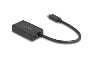 1625537_2 - Mediatech Delock Adapter DP Buchse zu USB-C Stecker DP Alt Mode, 4K mit PD 85W