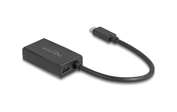 1625537_2 - Mediatech Delock Adapter DP Buchse zu USB-C Stecker DP Alt Mode, 4K mit PD 85W