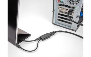 1625537_3 - Mediatech Delock Adapter DP Buchse zu USB-C Stecker DP Alt Mode, 4K mit PD 85W