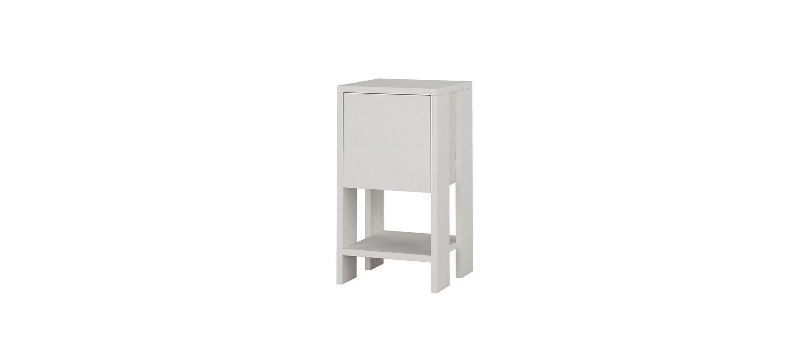 1626864 - Mediatech Woody Fashion Beistelltisch Ema Weiss Span melaminbeschichtet, 30x55x30cm kaufen Schweiz | Mediatech.ch