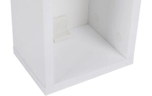 1626866_5 - Mediatech Woody Fashion Beistelltisch Turra Weiss Span melaminbeschichtet, 20x65x15cm
