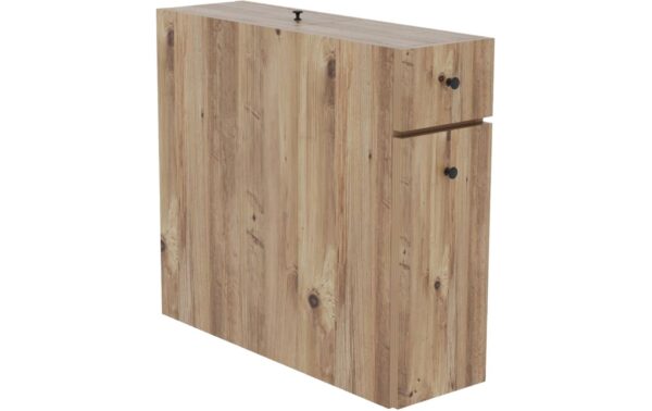 1626876_6 - Mediatech Woody Fashion Aufbewahrungsregal Calencia Braun Span melaminbeschichtet, 19x55x60cm