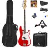 1627370 - Mediatech MAX GigKitRe Bass Gitarrenset, rot
