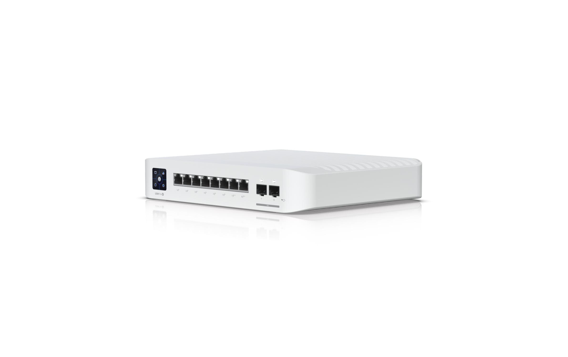 Ubiquiti Unifi Switch USW-PRO-8-POE 8 Ports PoE 120W, 2xSFP+, 6xPoE+, 2xPoE++
