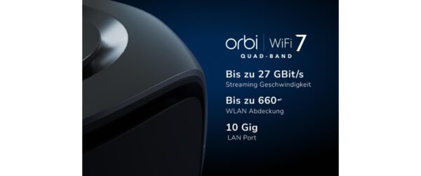 1630041_2 - Mediatech Netgear RBE973SB Orbi Quad-band Mesh 3-Set WiFi 7 System 3-Set schwarz