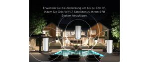 1630043_2 - Mediatech Netgear RBE970 WiFi 7 Quad-Band Satelit Zusatzsatelit, weiss