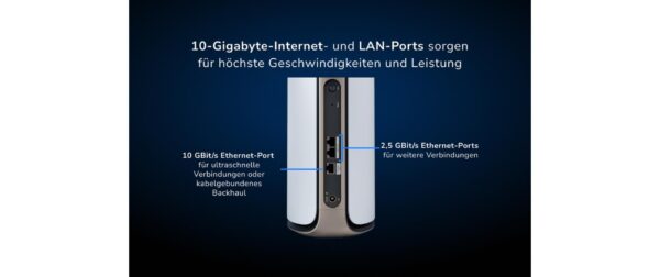 1630043_4 - Mediatech Netgear RBE970 WiFi 7 Quad-Band Satelit Zusatzsatelit, weiss