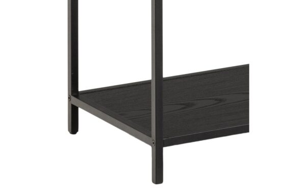 1632467_3 - Mediatech AC Design Bücherregal Seaford MDF/Stahl, 135x35x150 cm, Schwarz