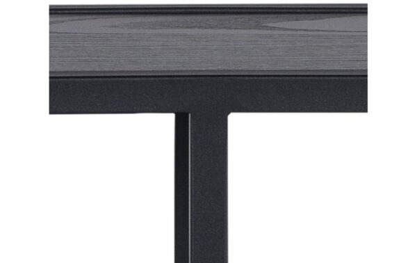 1632482_5 - Mediatech AC Design Wandregal Seaford Melamin/Stahl, 77x20x77 cm, Schwarz