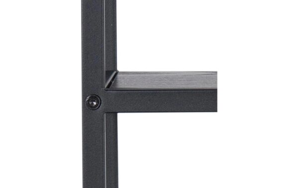 1632482_6 - Mediatech AC Design Wandregal Seaford Melamin/Stahl, 77x20x77 cm, Schwarz
