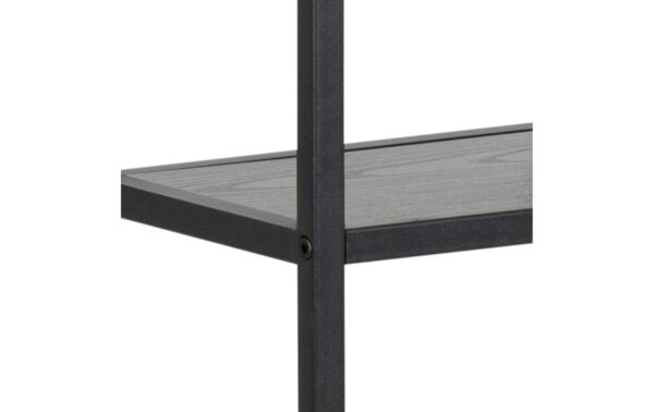 1632484_3 - Mediatech AC Design Wandregal Seaford Melamin/Stahl, 75x20x91 cm, Schwarz