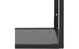 1632484_4 - Mediatech AC Design Wandregal Seaford Melamin/Stahl, 75x20x91 cm, Schwarz
