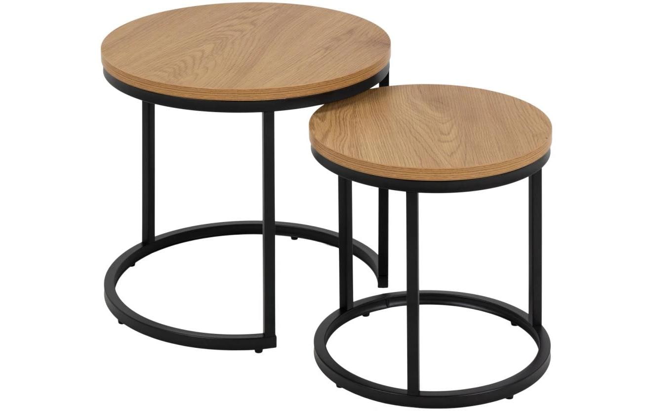 1632530 - Mediatech AC Design Couchtisch Spiro 2er Set MDF/Stahl, Ø45x40Ø35x35 kaufen Schweiz | Mediatech.ch