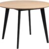 1632541 - Mediatech AC Design Esstisch Roxby Eiche Furnier, Gummibaumholz, Ø105x76 cm