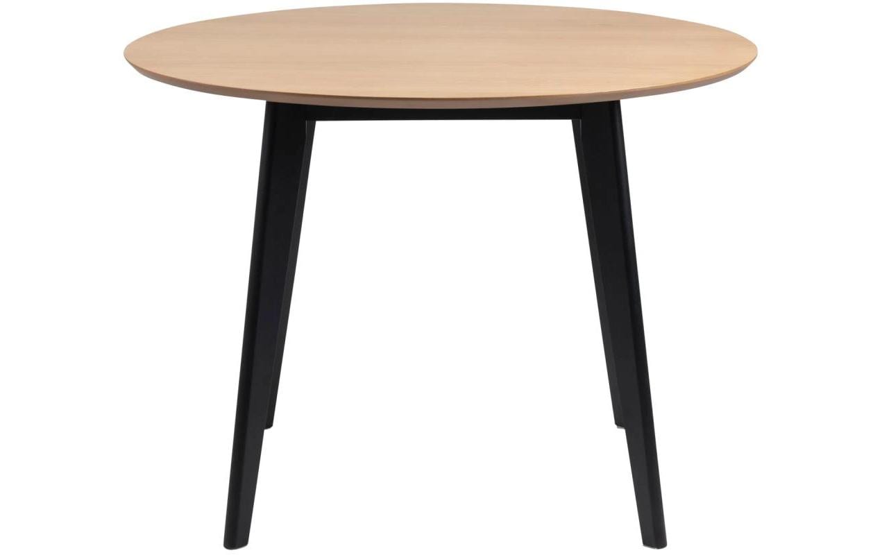 1632541_1 - Mediatech AC Design Esstisch Roxby Eiche Furnier, Gummibaumholz, Ø105x76 cm