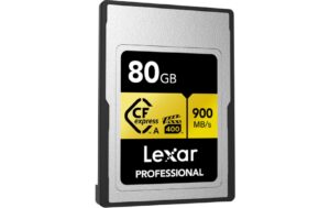 1634283_1 - Mediatech Lexar PRO CFexpress Gold Series TypeA 80GB Lesen 900 MB/s, Schreiben 800 MB/s