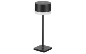 MSCH Akku Tischleuchte SURYA Schwarz IP54, Warmweiss, LED 200lm, USB-C