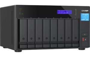 QNAP NAS TVS-h874T-i7-32G, 8 bay Intel Core i7 12 cores, 32GB,2x Thunderbolt