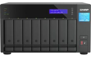 QNAP NAS TVS-h874T-i7-32G, 8 bay Intel Core i7 12 cores, 32GB,2x Thunderbolt
