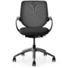 1635535 - Mediatech Giroflex Bürostuhl 313 mit Netzrücken Farbe: Schwarz, Mit Armlehne, Extreme