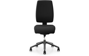 Giroflex Bürostuhl 68 mit Polsterrücken Farbe: Schwarz, Ohne Armlehne, Extreme