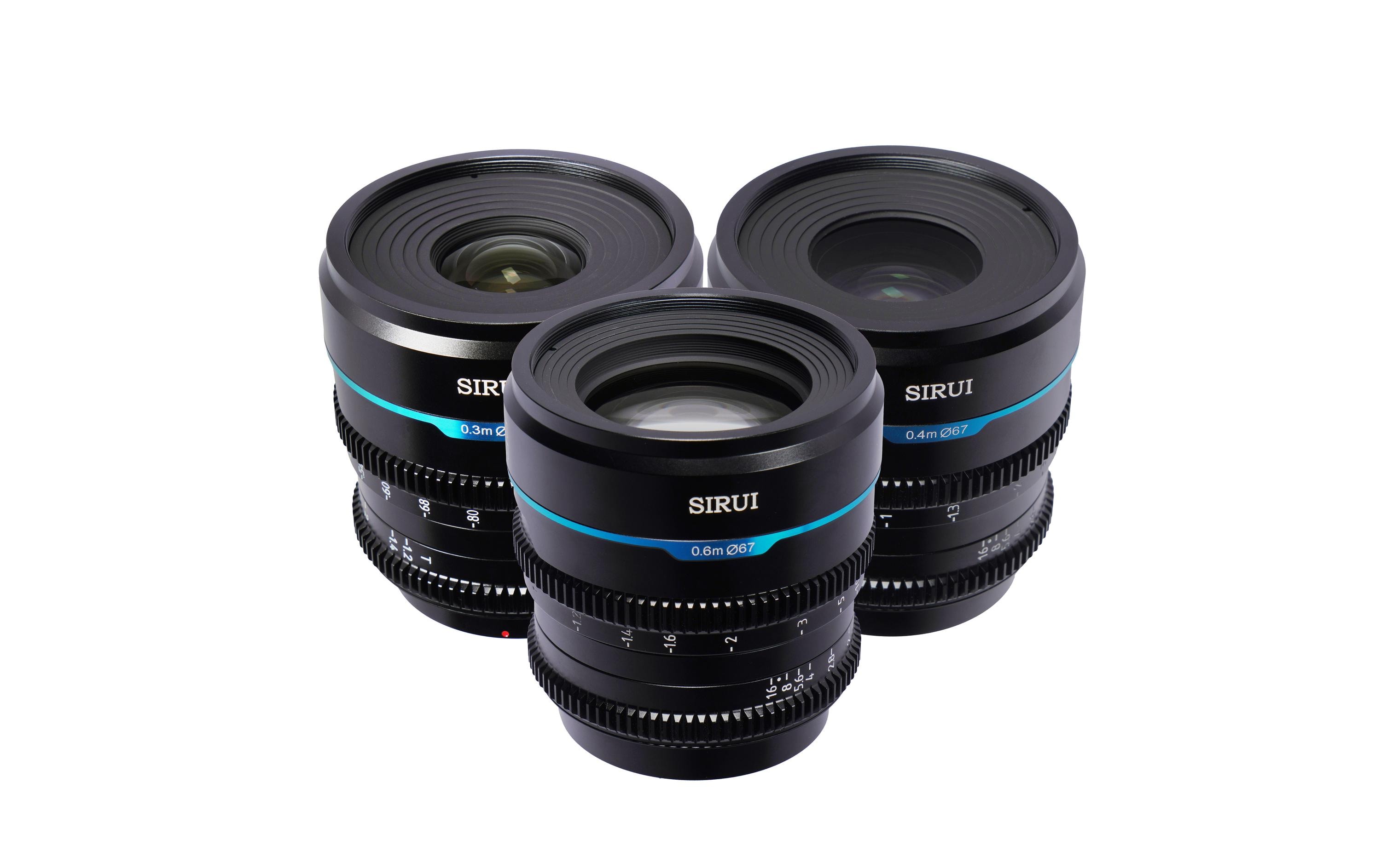 1635753_1 - Mediatech MS-3SEB Nightwalker Series 24, 35&55mm T1.2 RF Mount, Gun Metal Grey