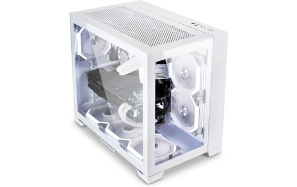 Lian Li O11 Dynamic Mini Snow Edition Midi-Tower, Tempered Glass