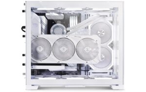 Lian Li O11 Dynamic Mini Snow Edition Midi-Tower, Tempered Glass