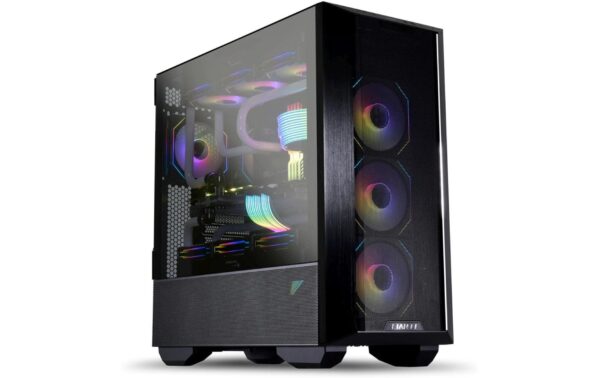 1636322_8 - Mediatech Lian Li LANCOOL III RGB Schwarz Midi-Tower, E-ATX-Gehäuse