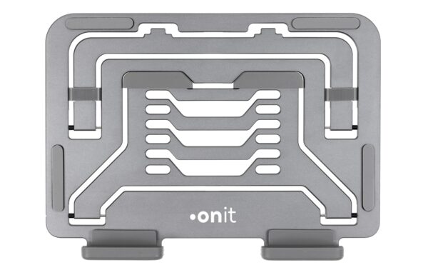 onit Notebook-Ständer FLAT klappbar, neigbar, grau