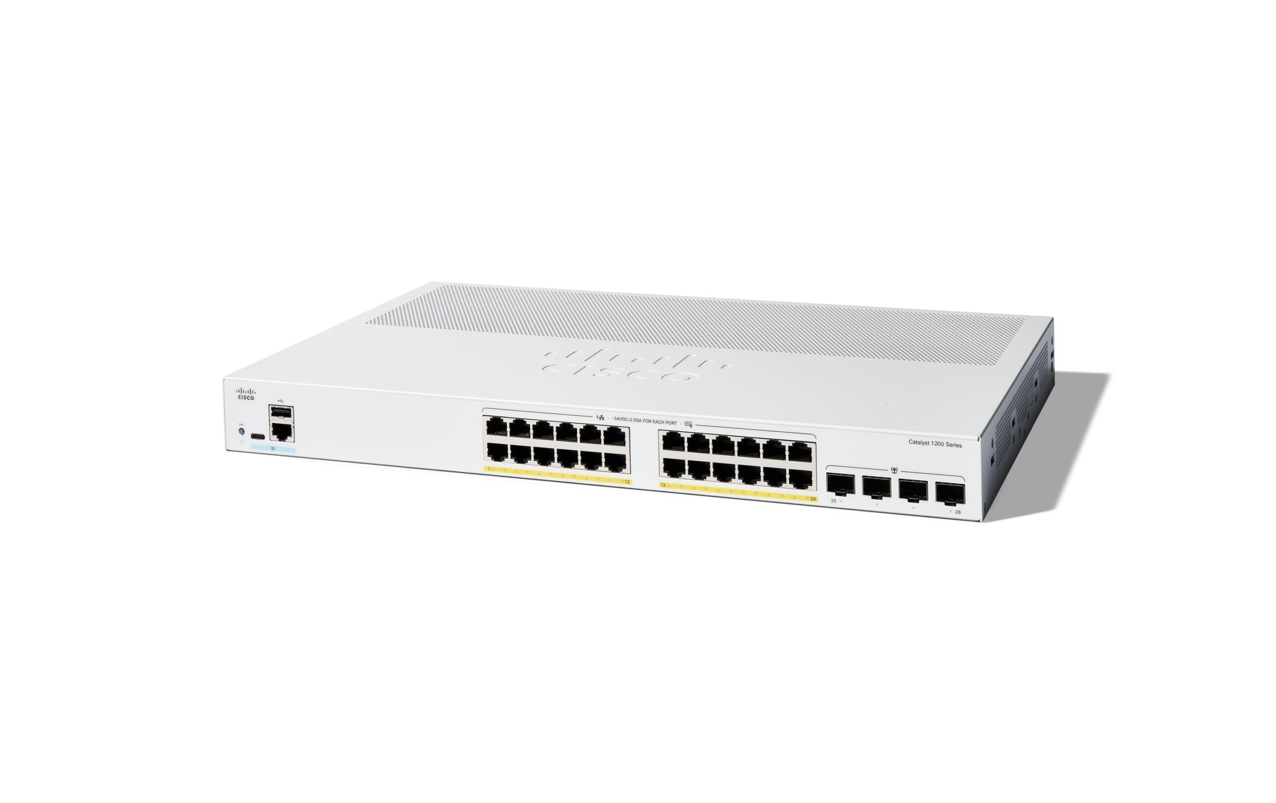 1637744 - Mediatech Cisco C1200-24T-4X: 24 Port Smart Switch 24-port GE, 4x10G SFP+ kaufen Schweiz | Mediatech.ch
